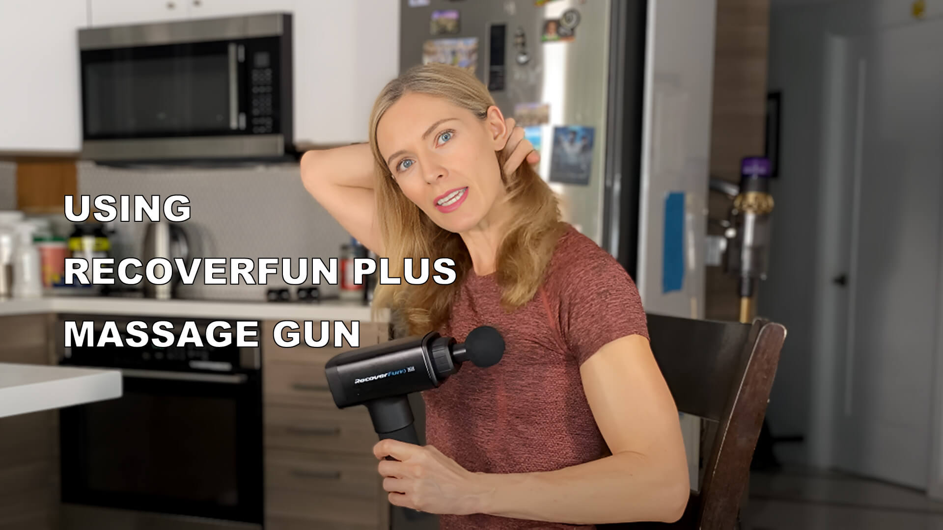 Load video: how to use massage gun