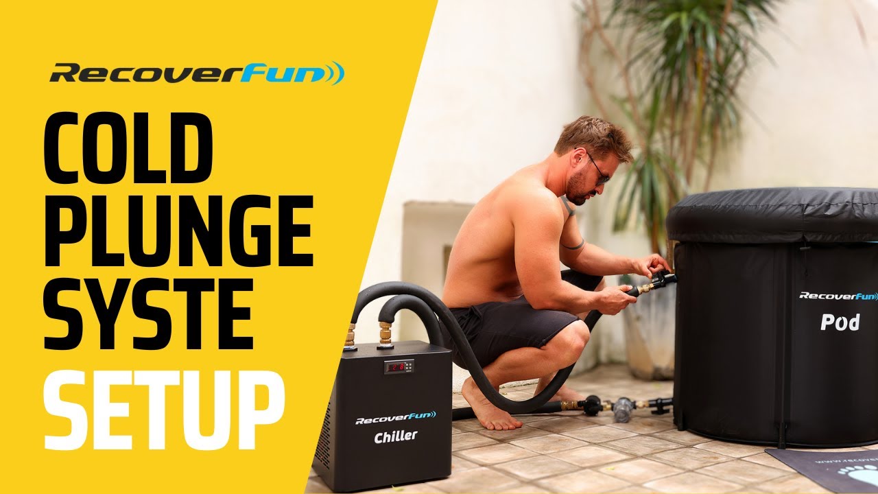 Load video: Recoverfun Cold Plunge System Setup Demo