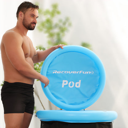 Recoverfun Ice bath Inflatable Thermo Lid