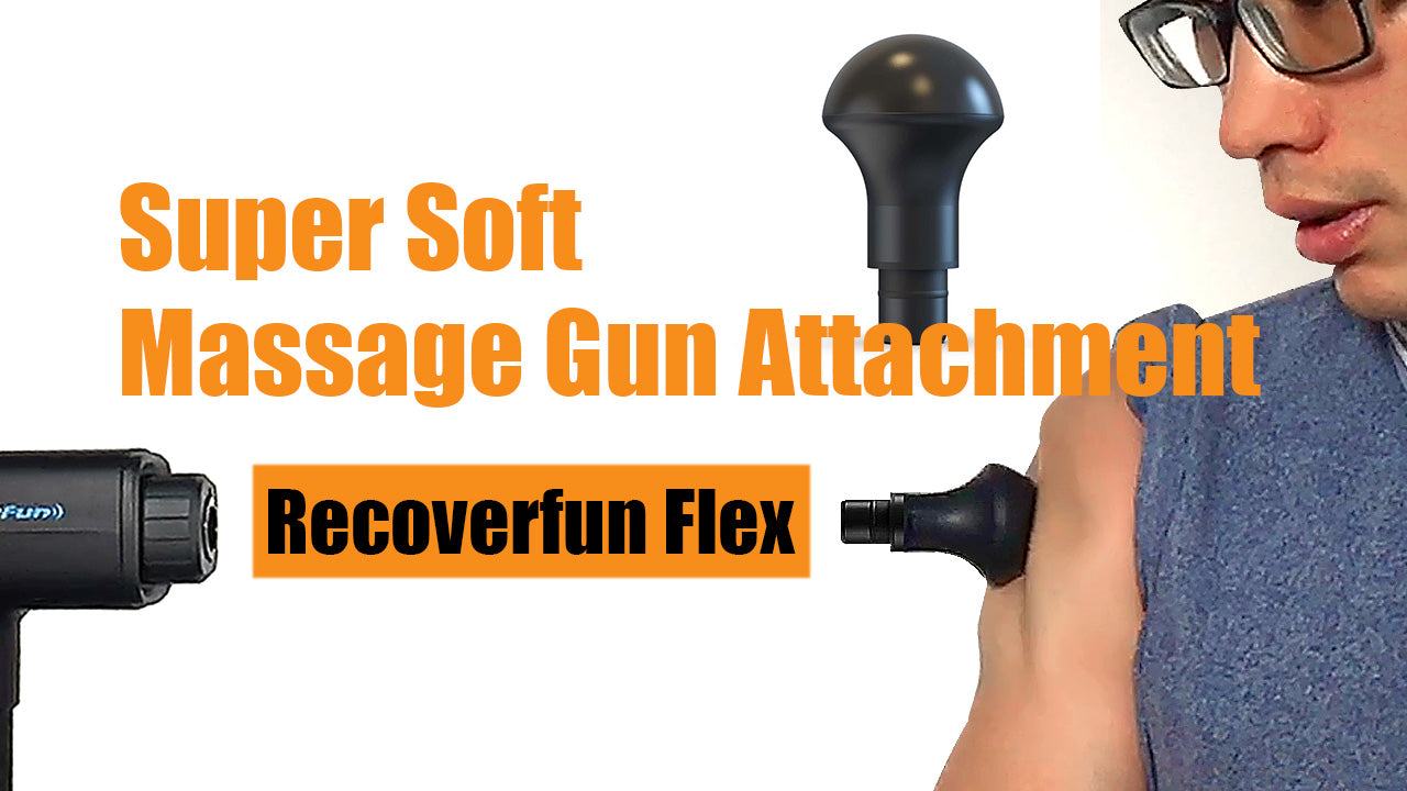 Load video: Massage Gun Attachment | Super Soft Design