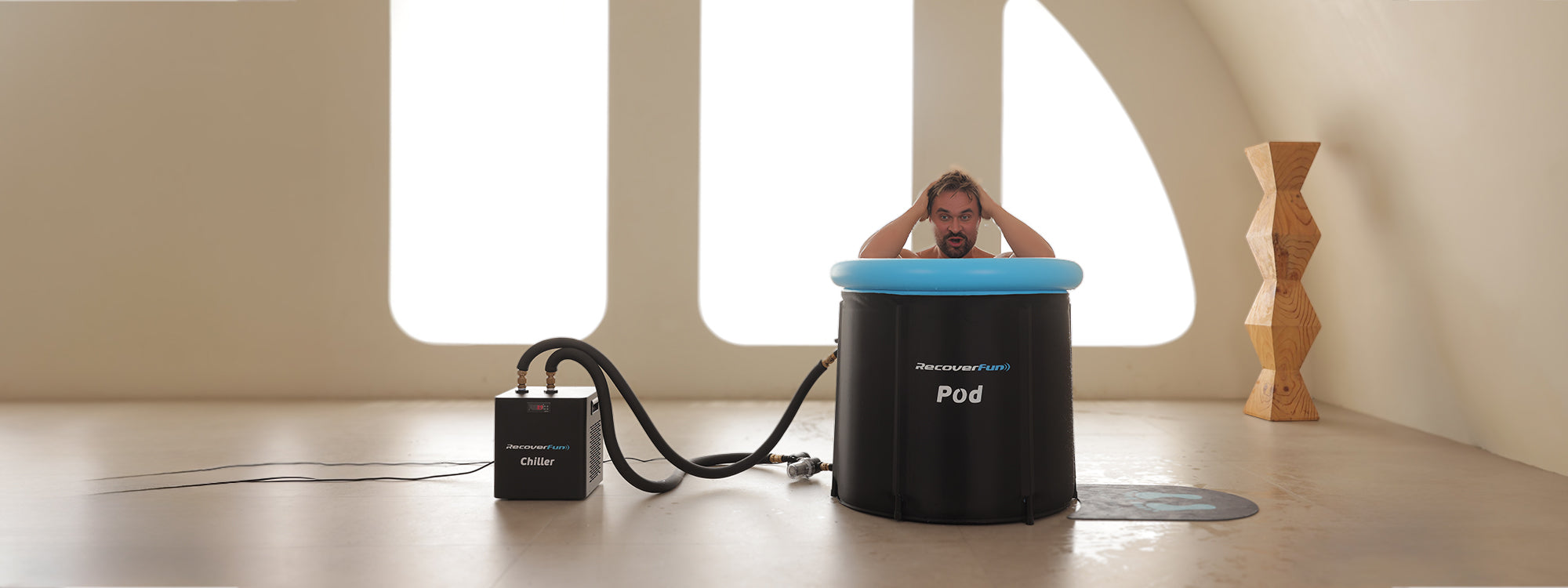 recoverfun affordable cold plunge system