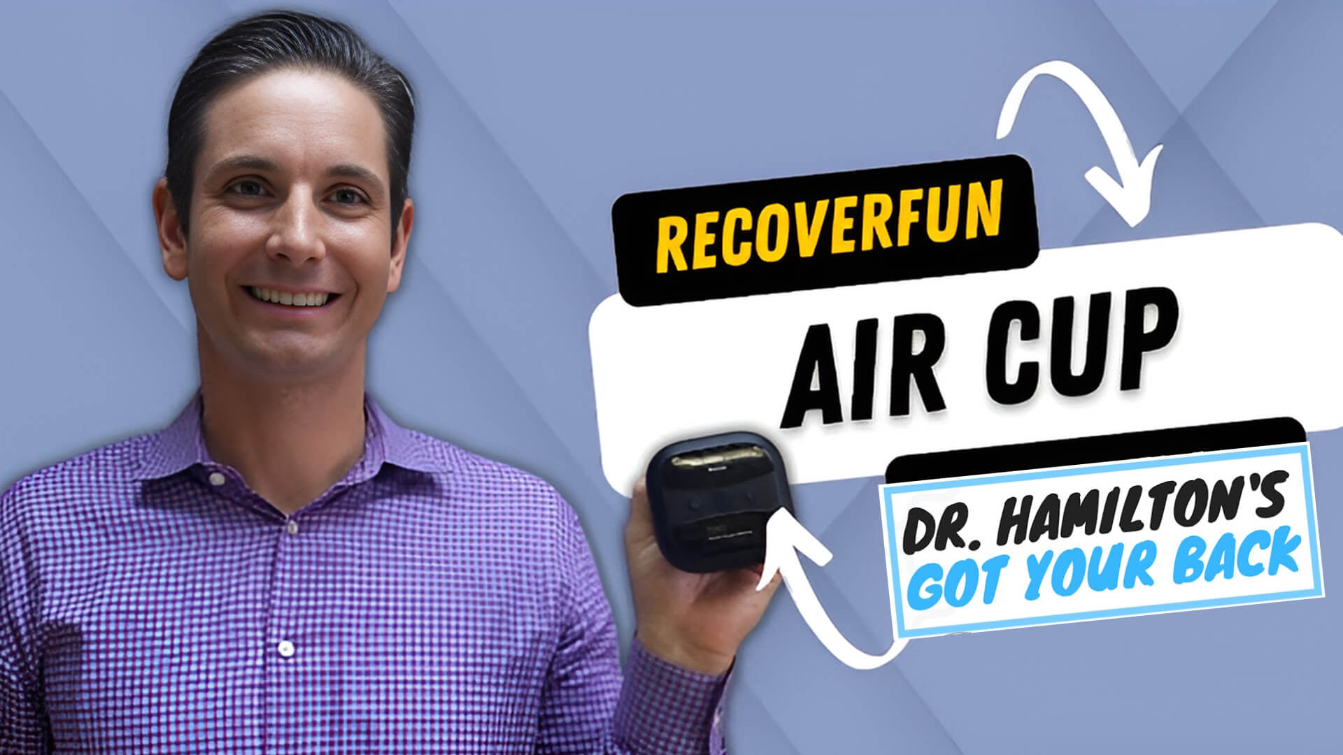Load video: RecoverFun Air Cup Review | Easy Selfcare for at home or on the go