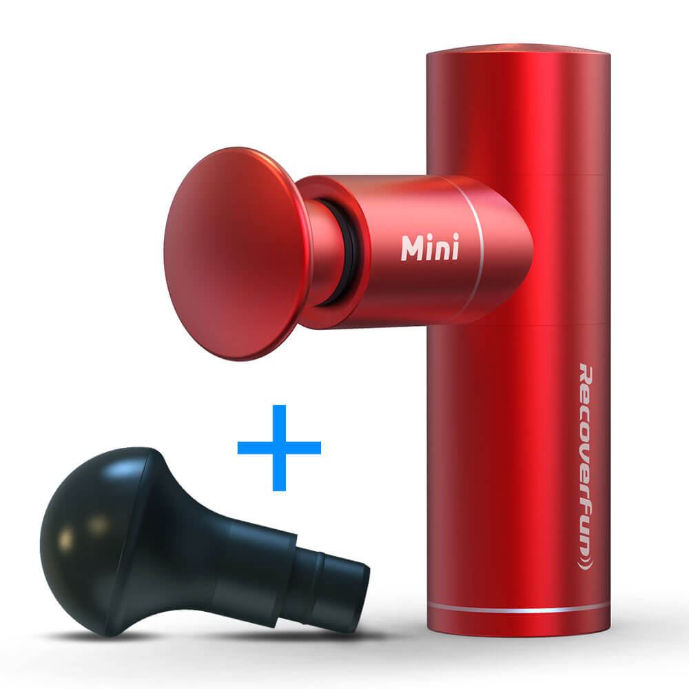 mini massage gun red